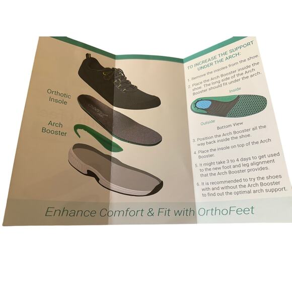 Orthofeet Set Of Spacers And Arch Booster, Women's Size 11.5, NWT - Picture 7 of 7
